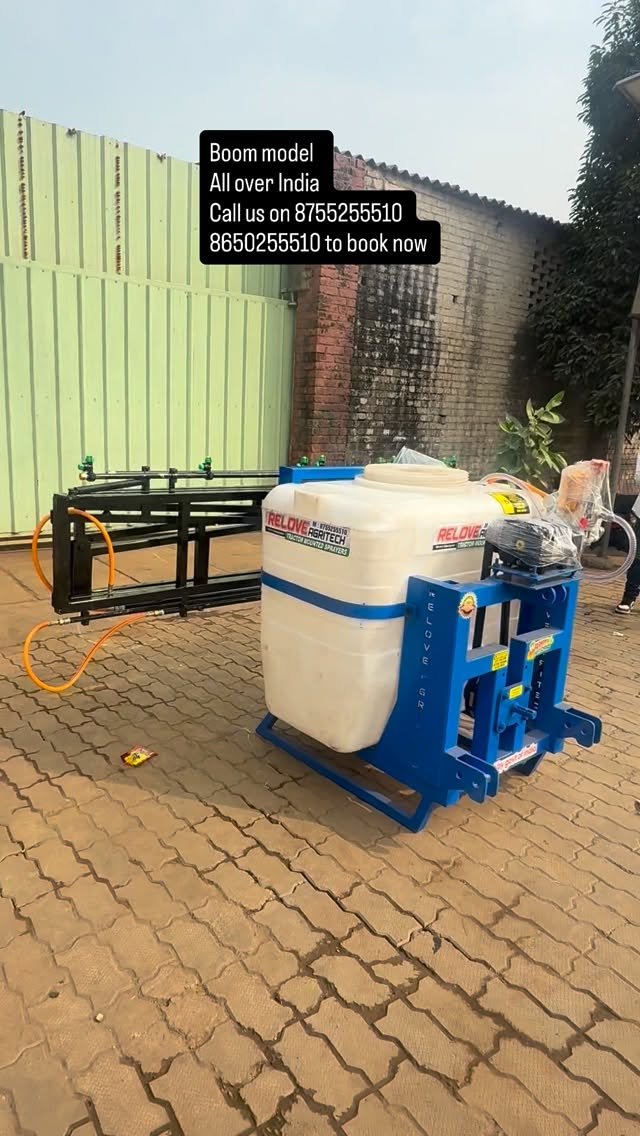 reloveagritech 게시물 이미지: Boom model 
All over India 
Call us on...