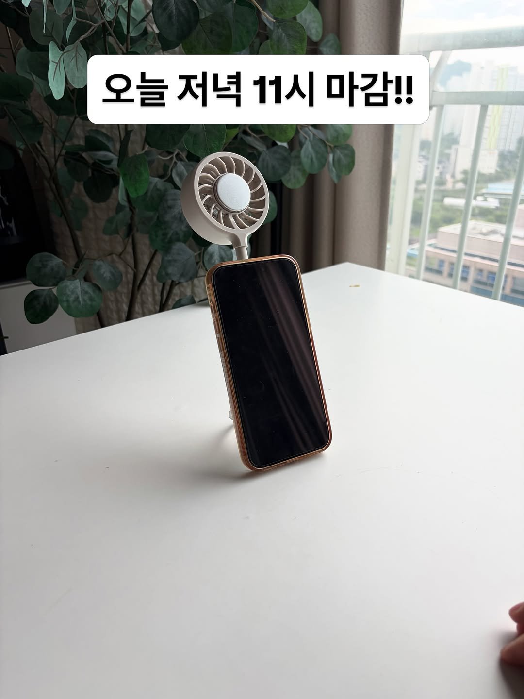 rescue.salim 게시물 이미지: 💛포른 맥세이프 선풍기 공동구매 ~5/28 오늘 저녁 11시 마감💛

더워서...