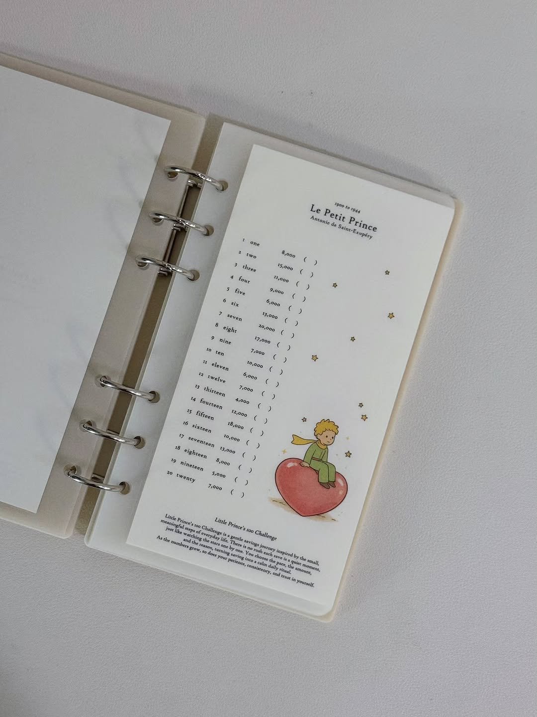 Photo by 르미 | Save slowly, grow surely 🌱 on February 21, 2026. May be an image of diary, binder, calendar, clipboard and text.