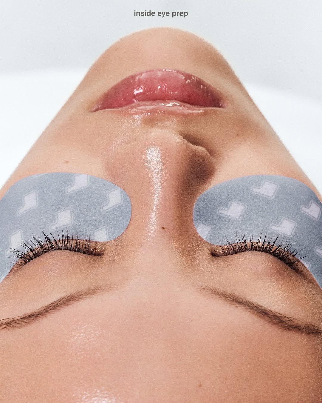 Photo by rhode skin on October 10, 2025. May be an image of 1 person, makeup and text that says 'inside eye insideeyeprep prep'.