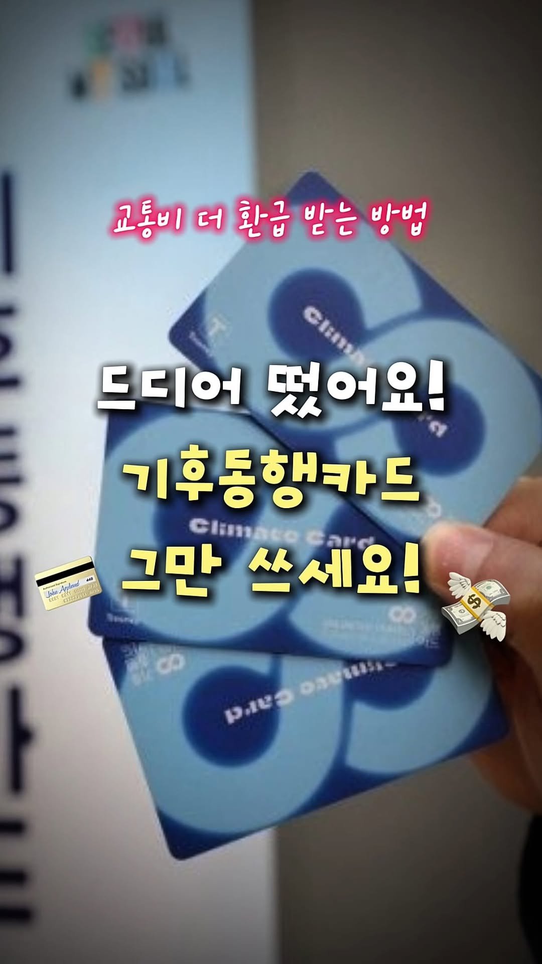 rich.byeol 게시물 이미지: (공유) 교통비 더 환급 받아야죠! 기후동행카드 쓰는 분들은 주목!
앞으로 기동카...