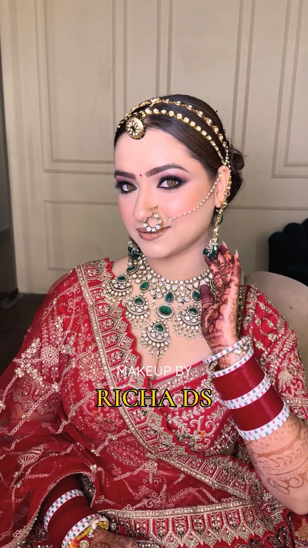 richa.kritids 게시물 이미지: Hello Hemlata 🤌🏻♥️
Makeup by @richa.kritids...