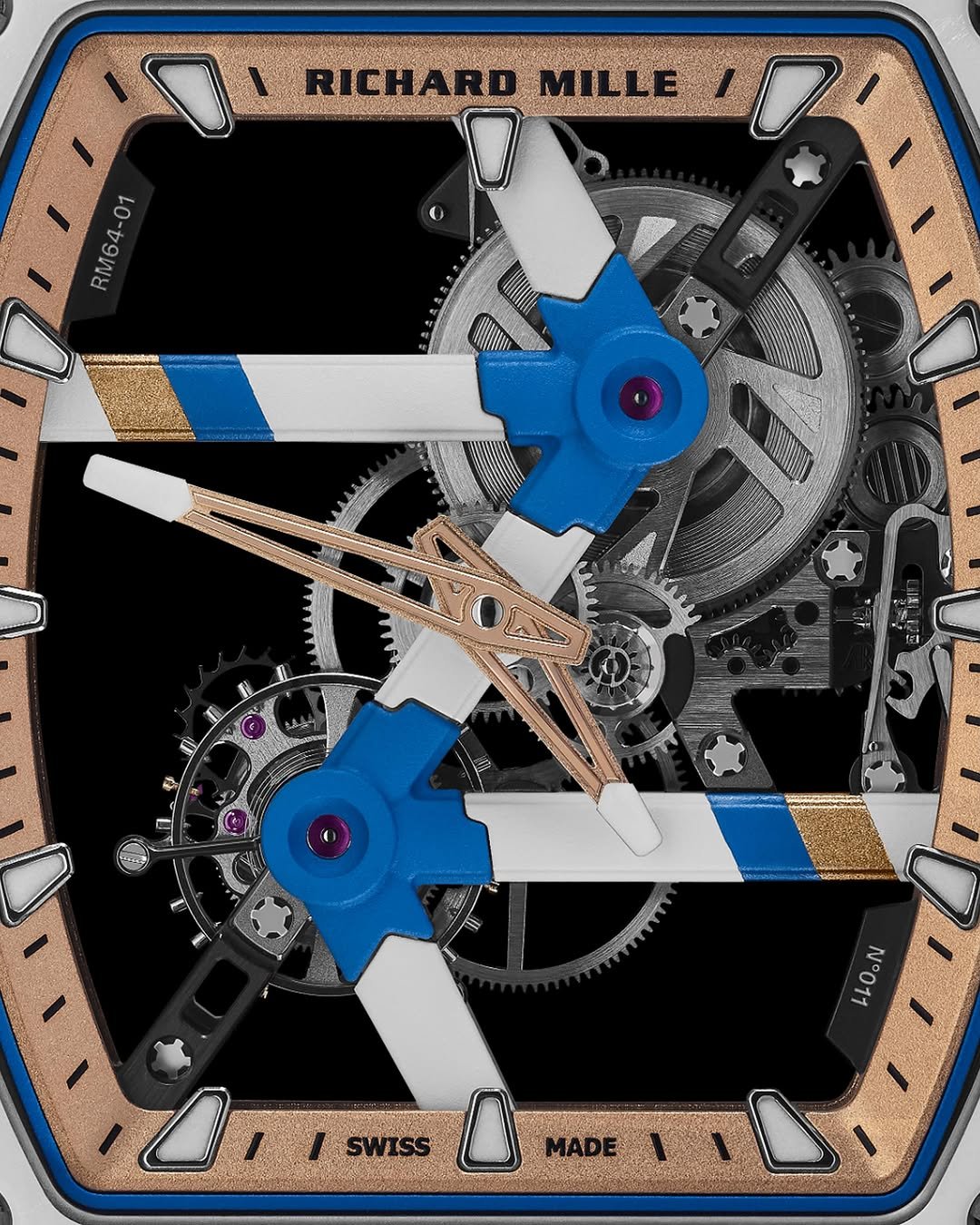 richardmille 게시물 이미지: The new 50-piece limited-edition RM 64-01...
