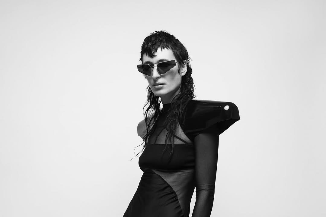 rickowensonline 게시물 이미지: ZUMI, SS26 TEMPLE GOWN AND PRONG SUNGLASSES...