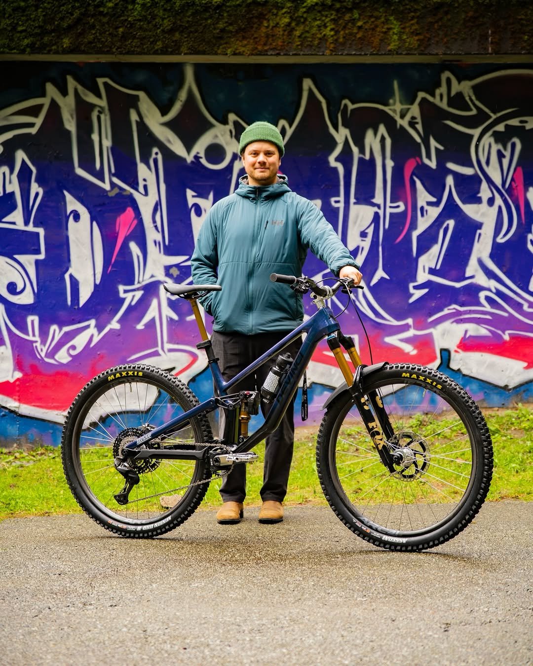 Photo shared by Race Face Performance Products on February 20, 2026 tagging @william_blouin_comeau. May be an image of bicycle and text.