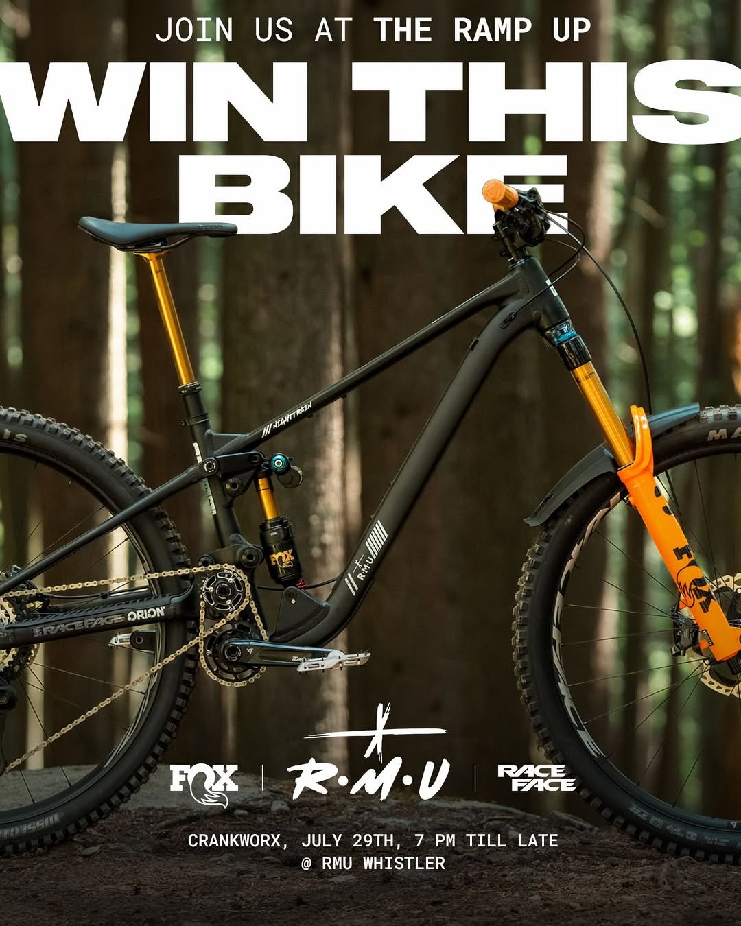 ridefoxbike 게시물 이미지: ‼️GIVEAWAY ‼️

Join us at The Ramp Up with...