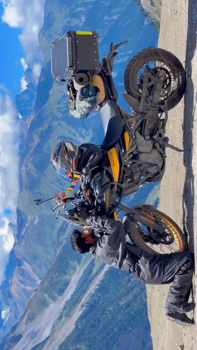 riderparamesh_official 게시물 이미지: Ladakh lo na last day 🥹🥹🥲