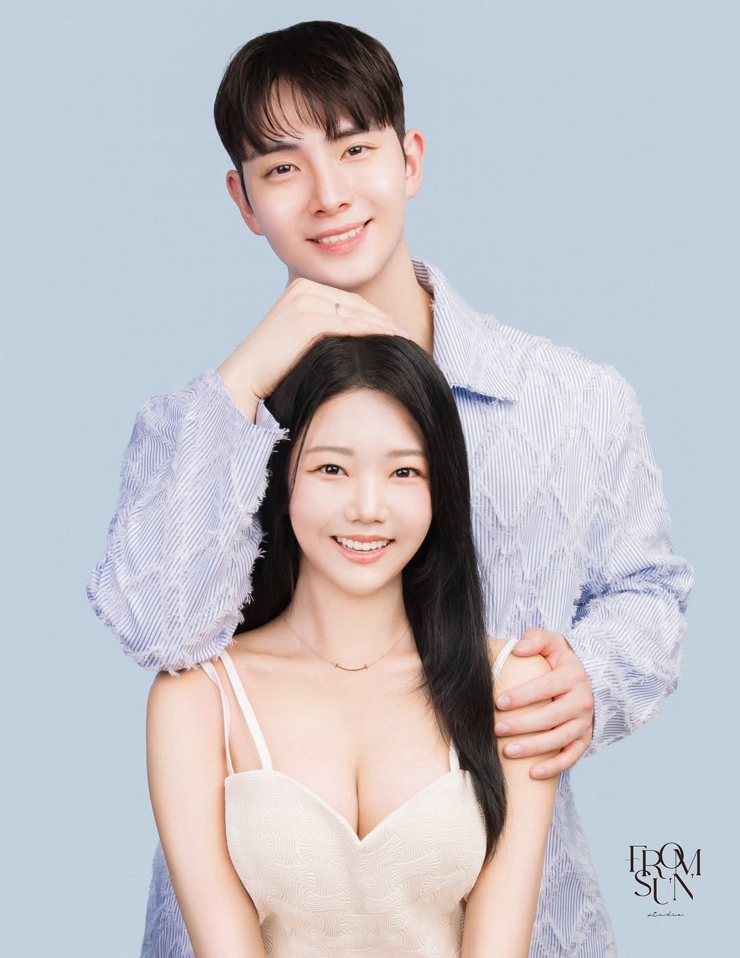 rin2_sun2 게시물 이미지: 자기야 정수리 볼륨 누르지마.. #커플사진