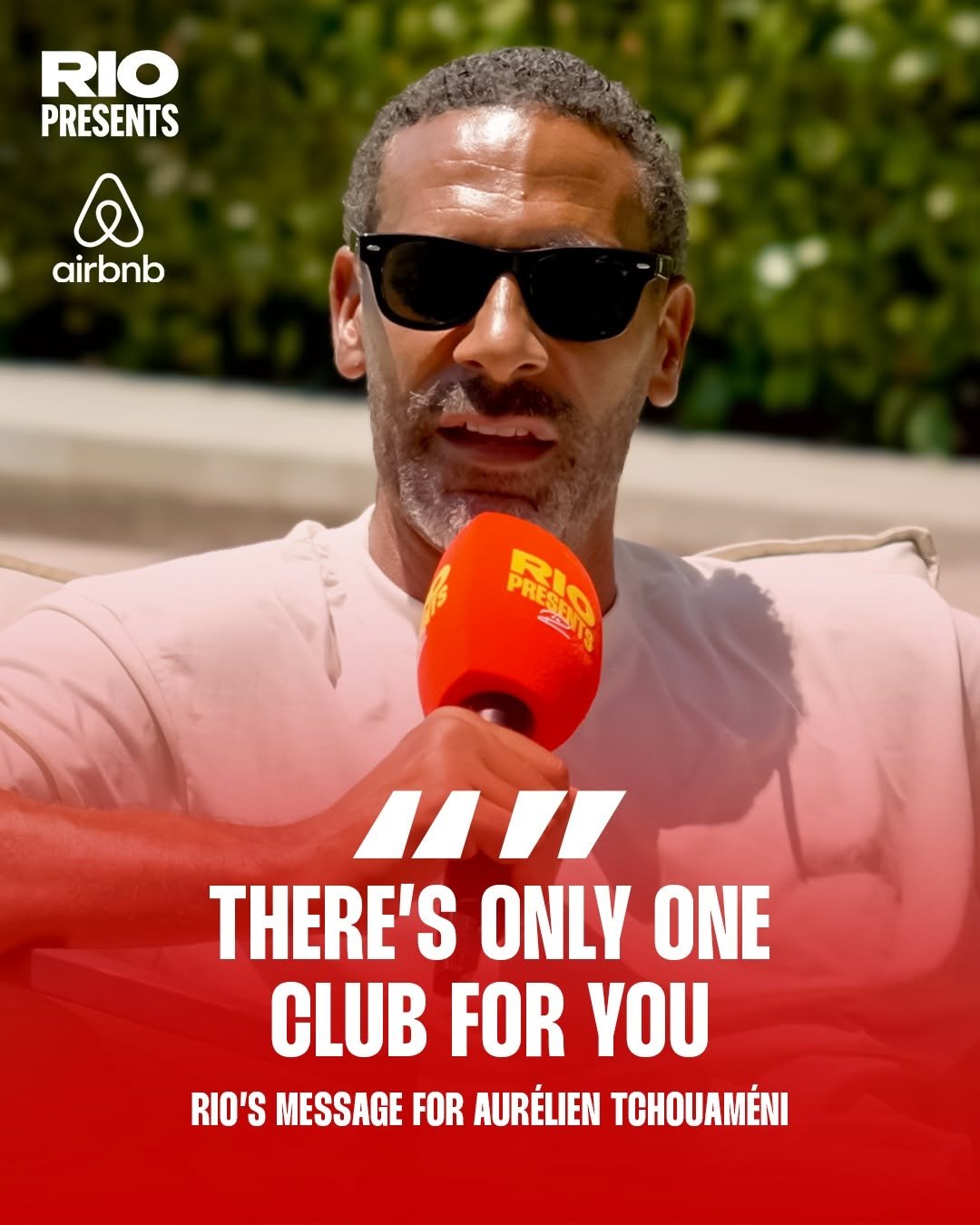 rioferdinandpresents 게시물 이미지: Rio’s message for Aurélien Tchouaméni...