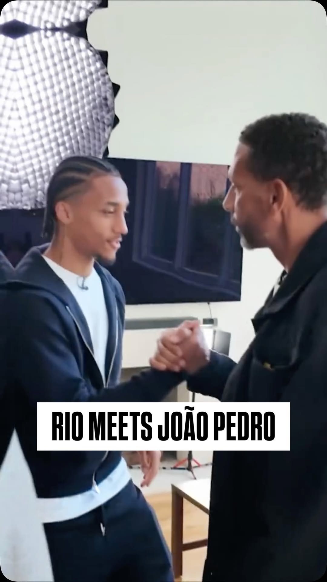 rioferdinandpresents 게시물 이미지: João Pedro sits down with Rio Ferdinand to...