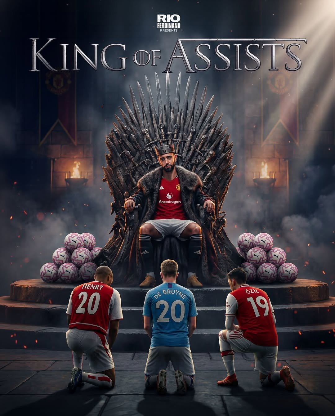 rioferdinandpresents 게시물 이미지: Bruno Fernandes has achieved a new Premier...