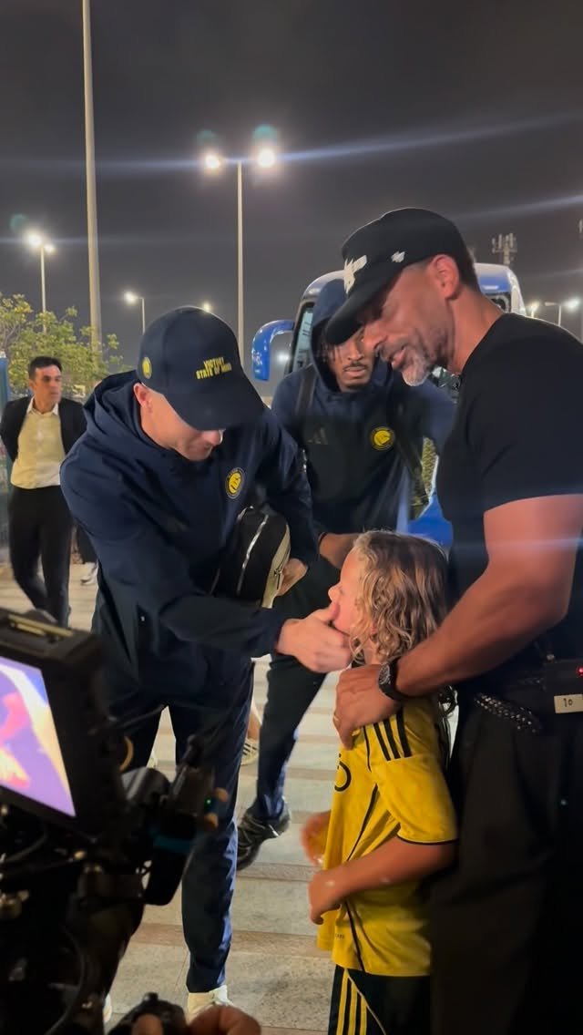 rioferdy5 게시물 이미지: My little man's dream come true tonight 💪🏽 @cristiano