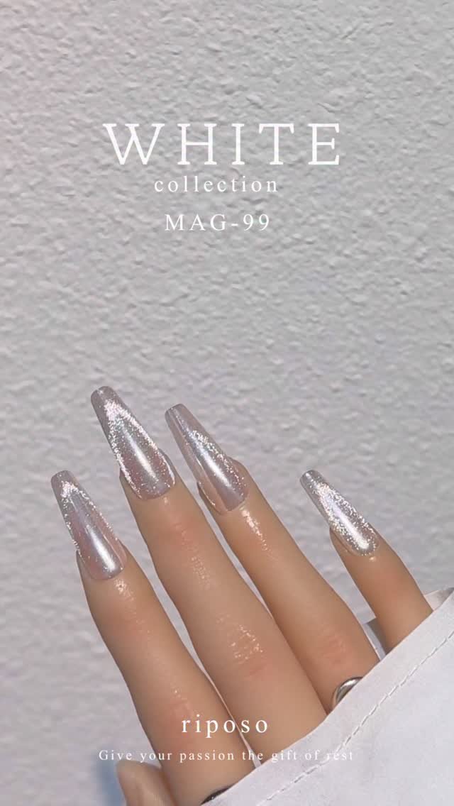 riposonail_official 게시물 이미지: ᴡʜɪᴛᴇ ᴄᴏʟʟᴇᴄᴛɪᴏɴ
 
리포소의 풀링시리즈 화이트컬렉션
반짝이는...