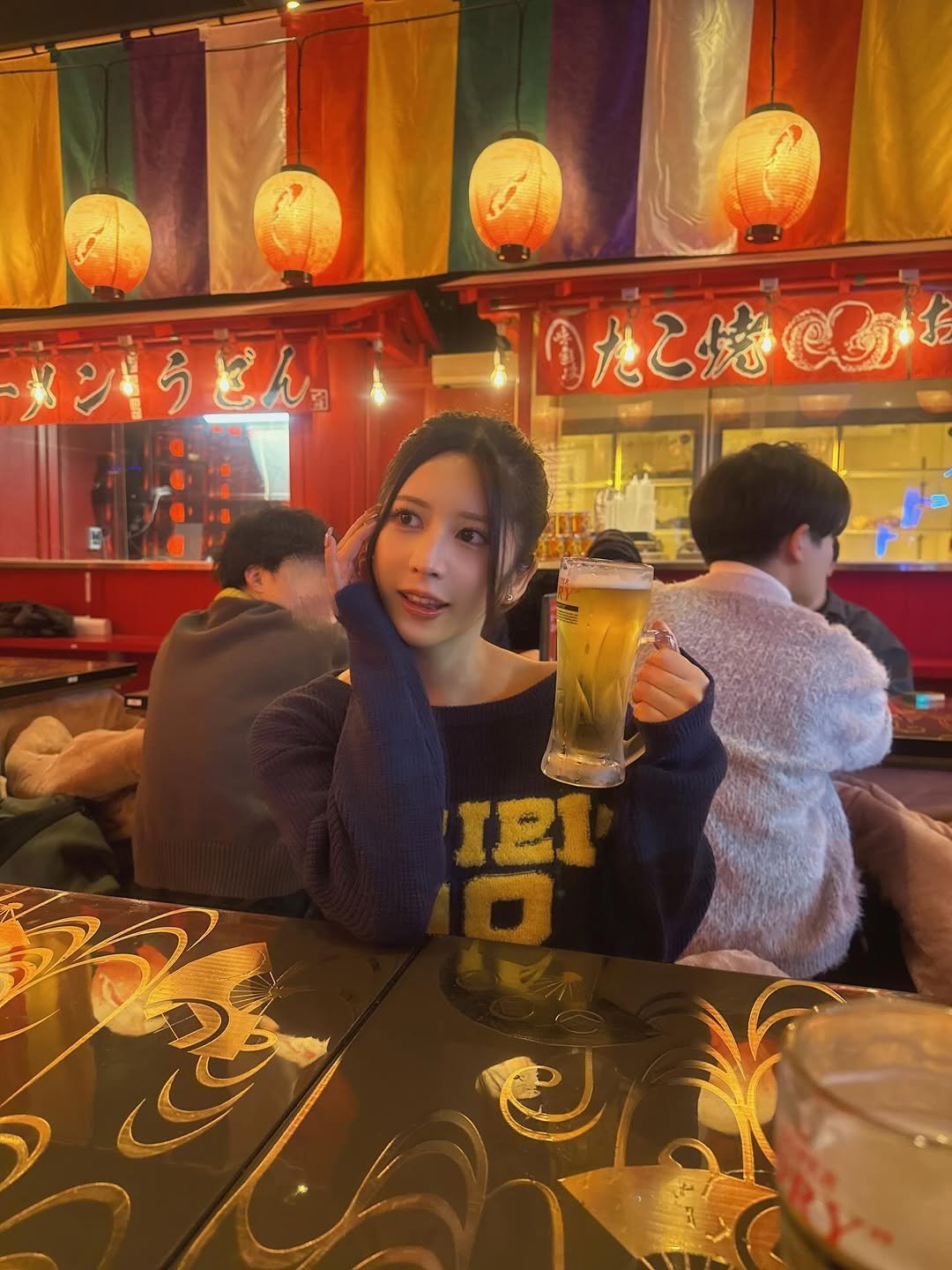 Photo by 七ツ森りり on November 24, 2025. May be an image of beer and text.