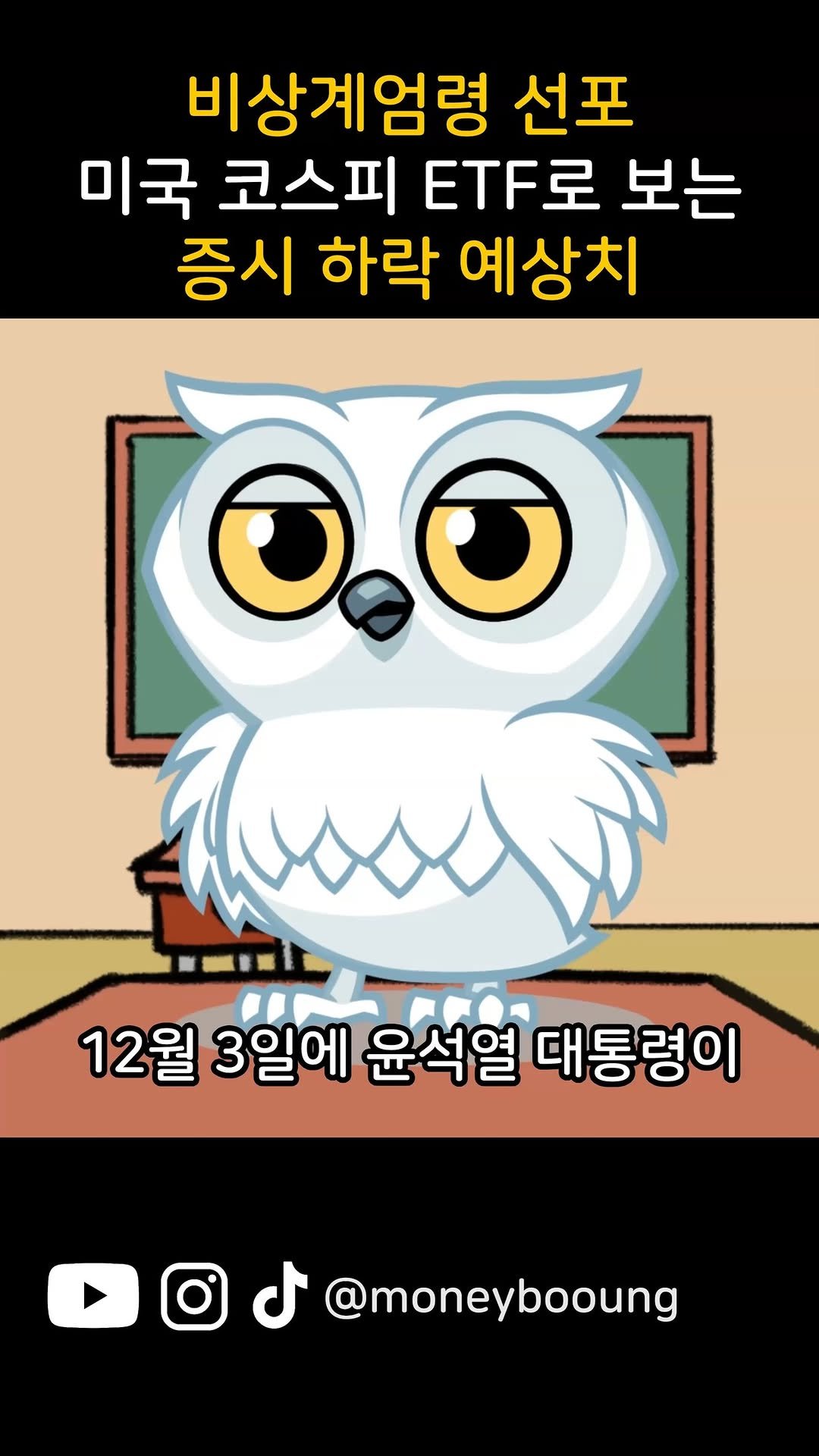 risklow0 게시물 이미지: 비상계엄령 선포 미국 코스피 ETF로 보는 증시 하락 예상치

#비상계엄령...