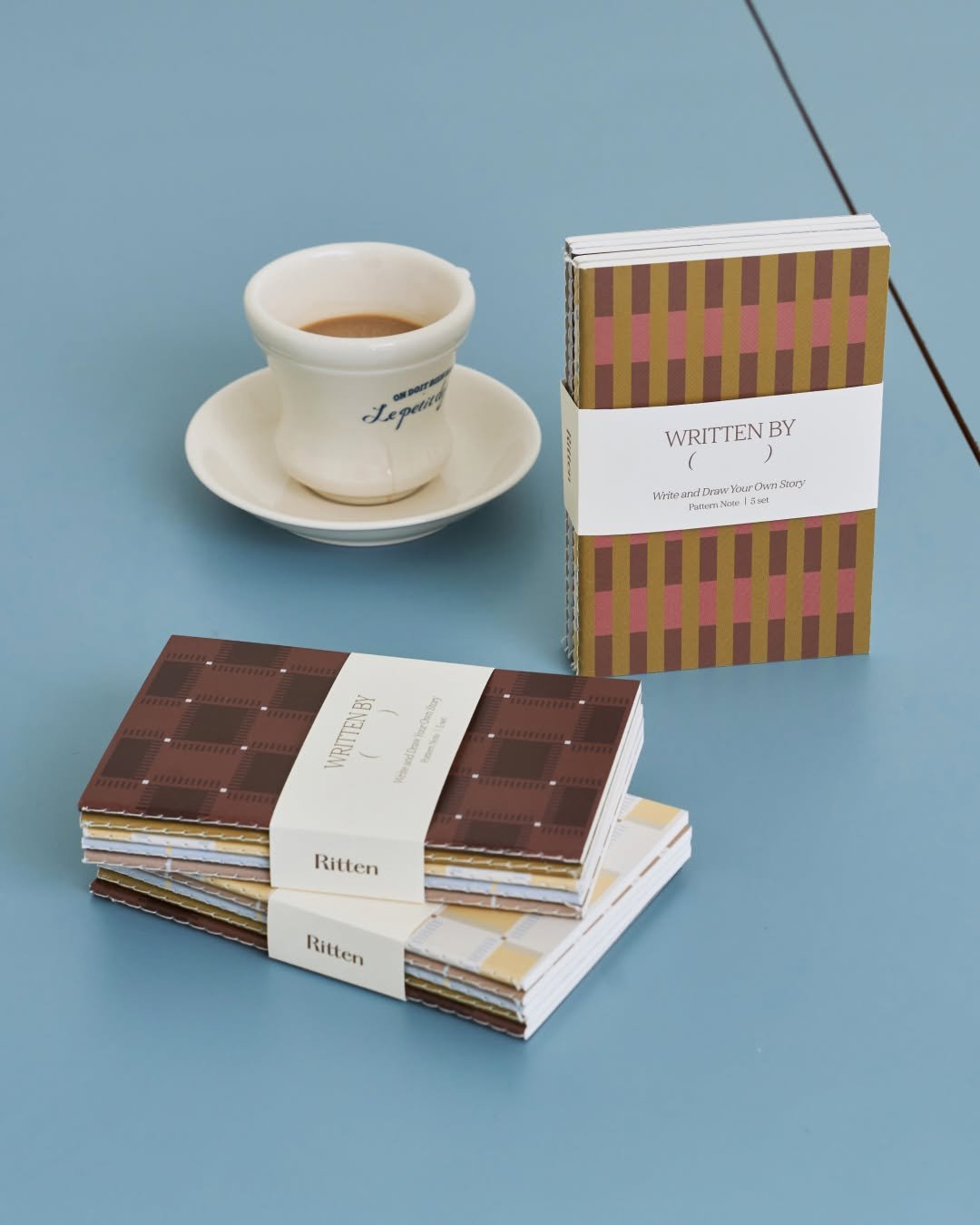 Photo by RITTEN 리튼 on January 21, 2026. May be an image of matchbook, book, chocolate bar, tea, coffee cup, saucer, bar soap, carton, wafer, teacup and text.