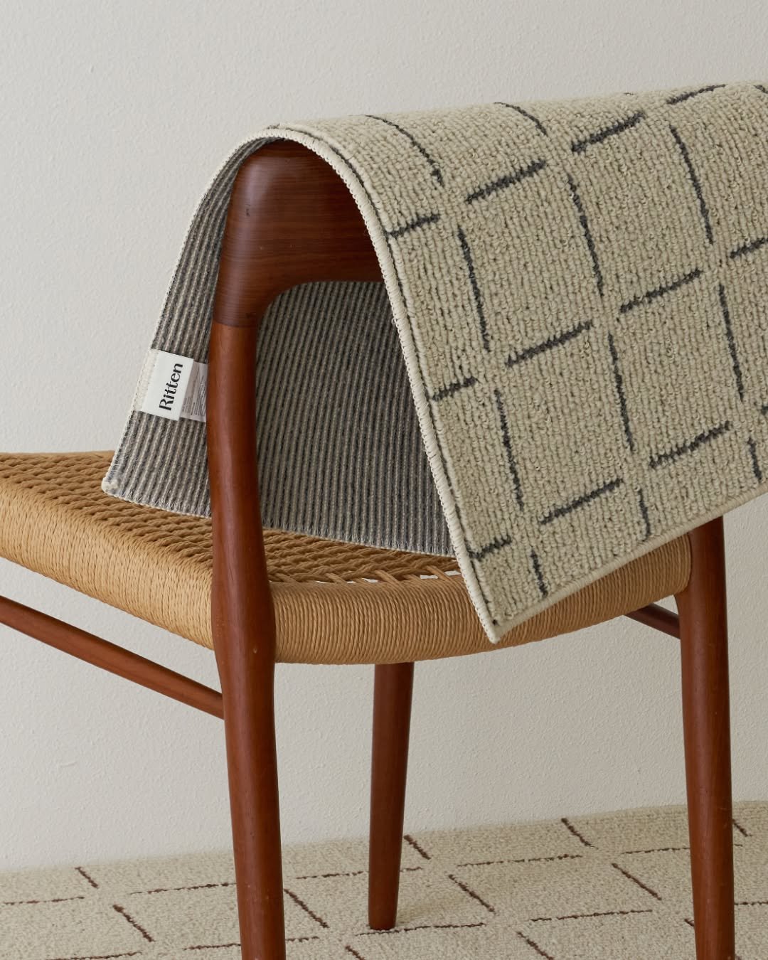 Photo by RITTEN 리튼 on October 24, 2025. May be an image of armchair, wool and text.