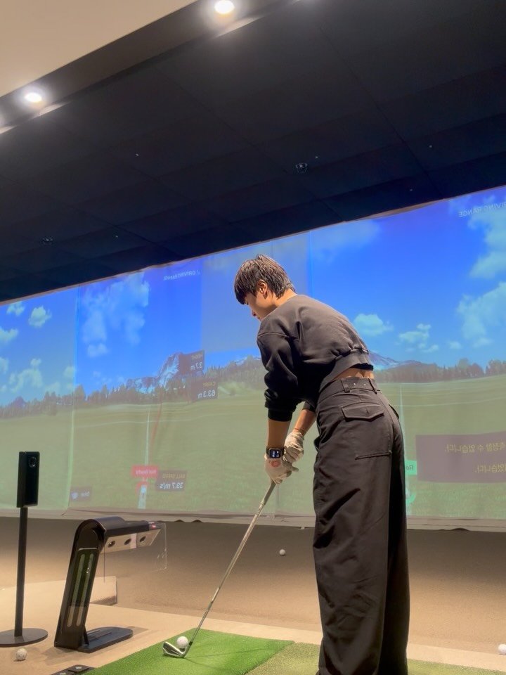 rjj5869 게시물 이미지: #골프레슨6회차 #14일째 #골프연습
.
신경쓸 것.
1. 어드레스 자세
2. 머리...