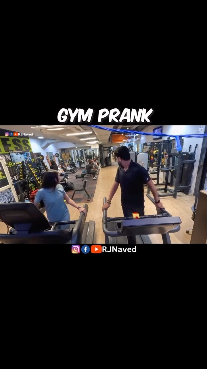 rjnaved 게시물 이미지: Gym prank😜😜