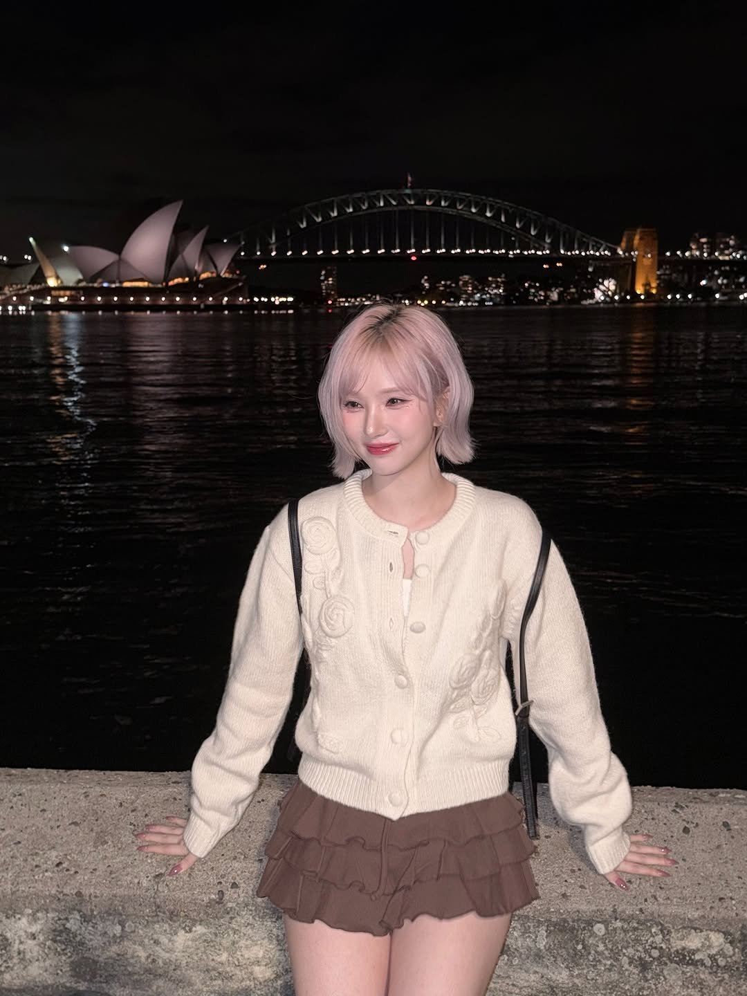 Photo by Eunha on November 10, 2025. May be an image of the Sydney Harbour Bridge and text.