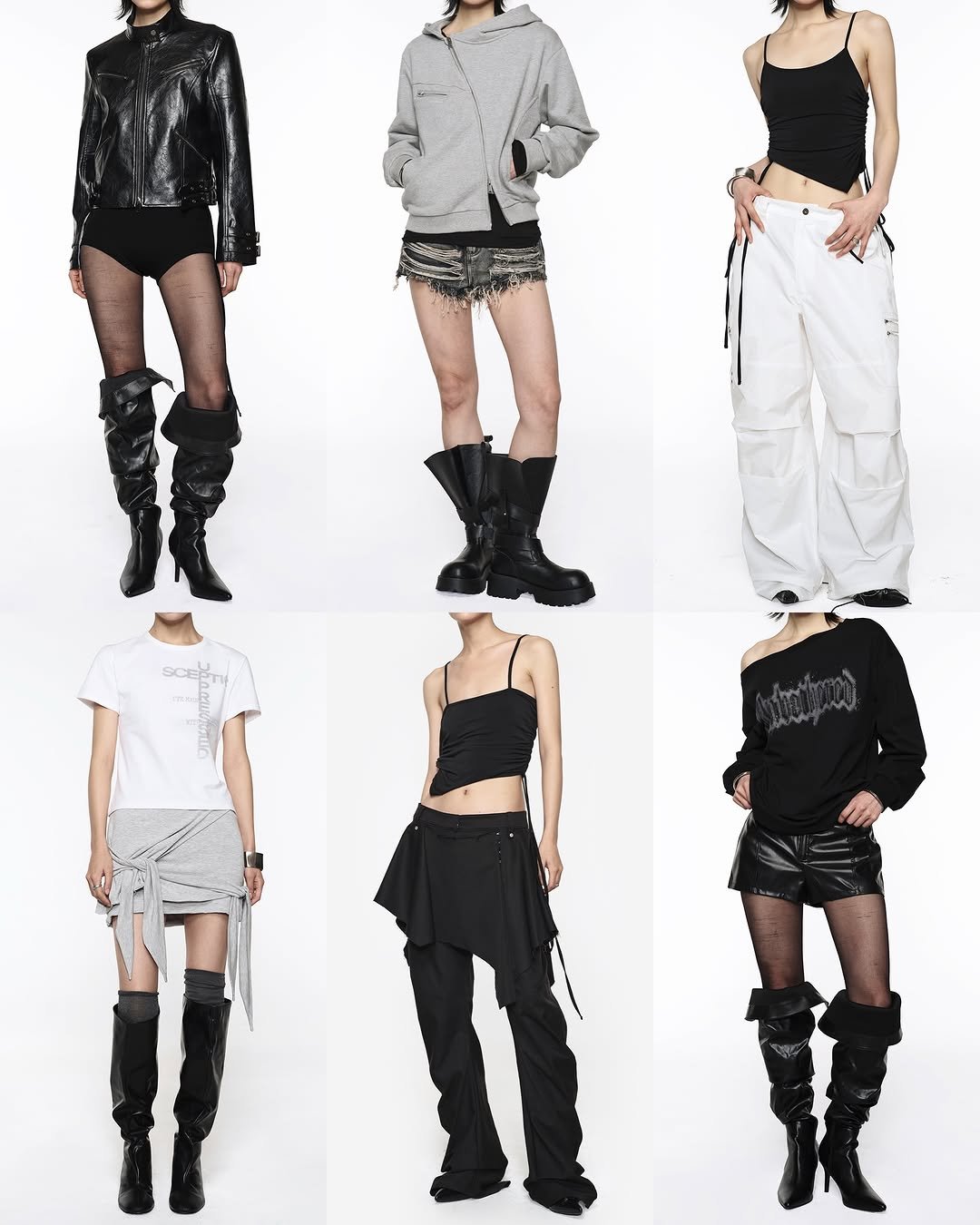 Photo by ROCKCAKE on February 10, 2026. May be an image of sportswear, kilt, miniskirt, fishnet stockings, shorts and text.