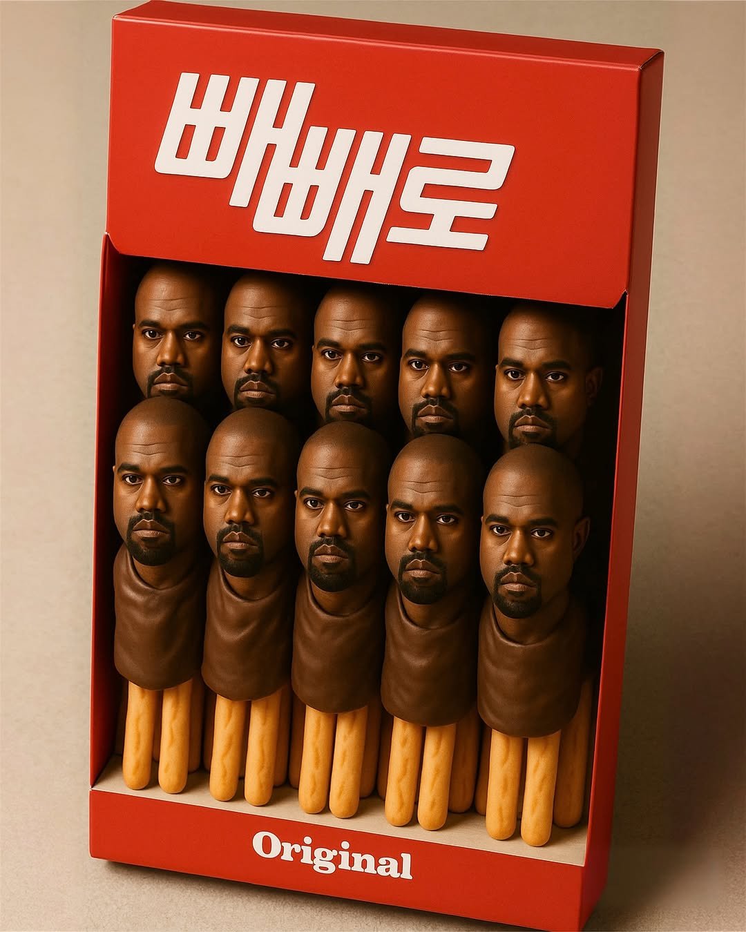 Photo by SEONGSU KIM on November 11, 2025. May be an image of cigarette, cigar and text that says '빼빼로 m Original'.