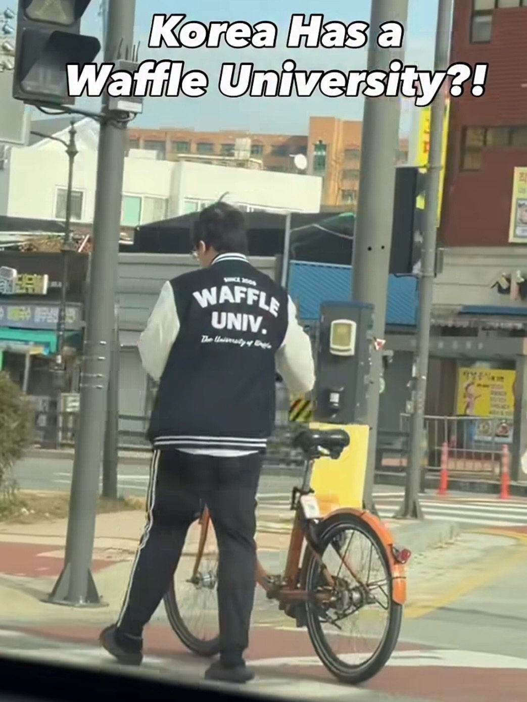 Photo by SEONGSU KIM on December 22, 2025. May be an image of waffle iron and text.