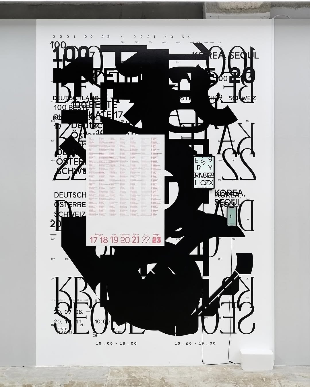 Photo shared by 피코 PCO on July 31, 2025 tagging @goodboileelee, and @rojotype. May be art of poster and text that says '2021 ธง ธ42 2021ธ053 23 E 2 100 መማ eo en สกย KE. 0 SH Ε LFLA 100 BESTED ARD ඉංුල اد SENWEY DEUTSCH STERRE CH VEIZ RY R BRA8122 IOZX KOREA, SEQUL EID 17181920212223 2021 BIL 08. 10: 1r LAY 10:00-18:00 18 DO 10:00 Me 10:00 10:00-13:0 00'.