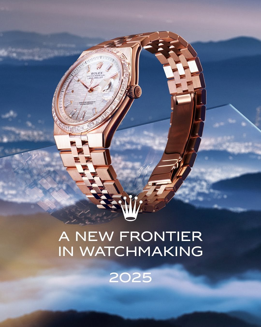 Photo by ROLEX on December 11, 2025. May be an image of wrist watch and text that says 'ROLEX KURE ยต っ S A NEW FRONTIER IN WATCHMAKING 2025'.