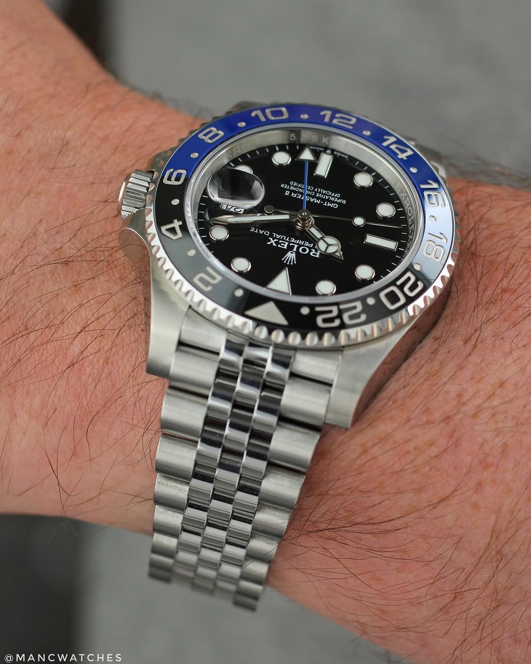rolexworld_ 게시물 이미지: The GMT Master II “Batgirl” ref. 126710BLNR....
