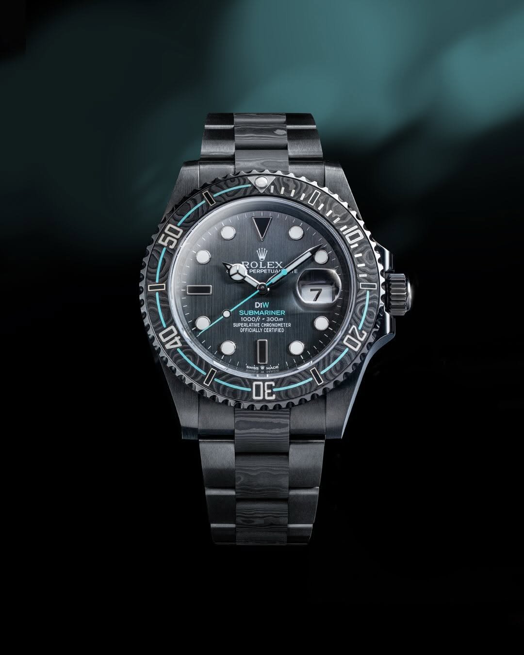 rolexworld_ 게시물 이미지: The Submariner Nightfall by @diw_official is a...