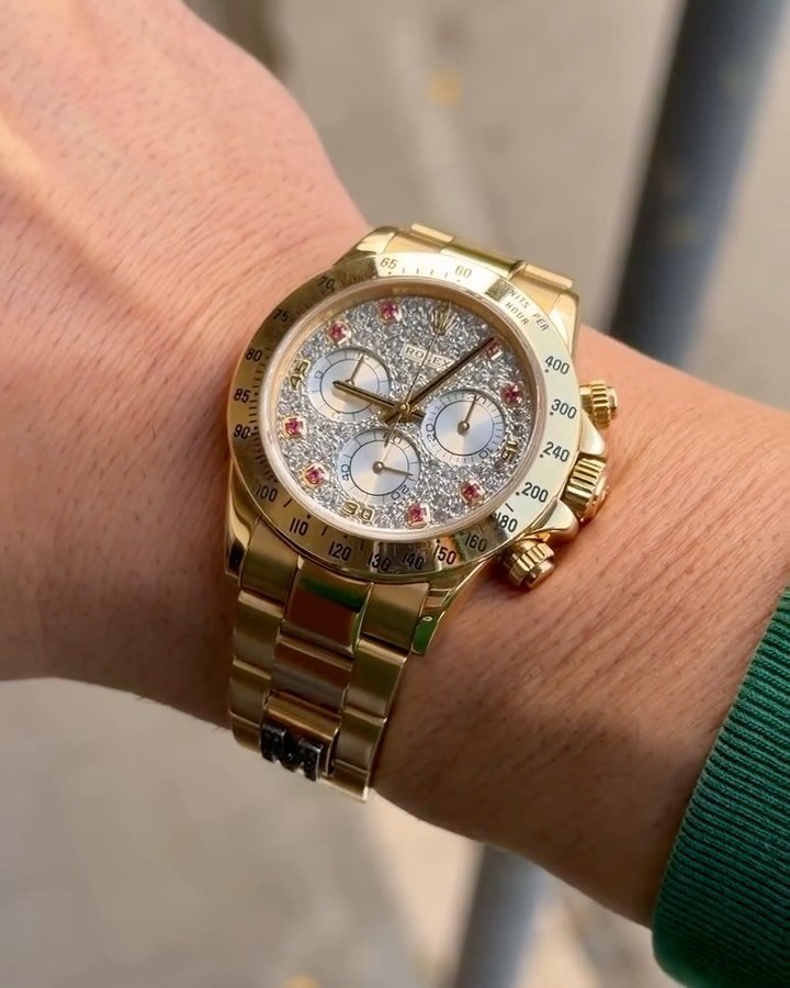 rolexworld_ 게시물 이미지: @timeapp_milano diamond link nicely fitted to...