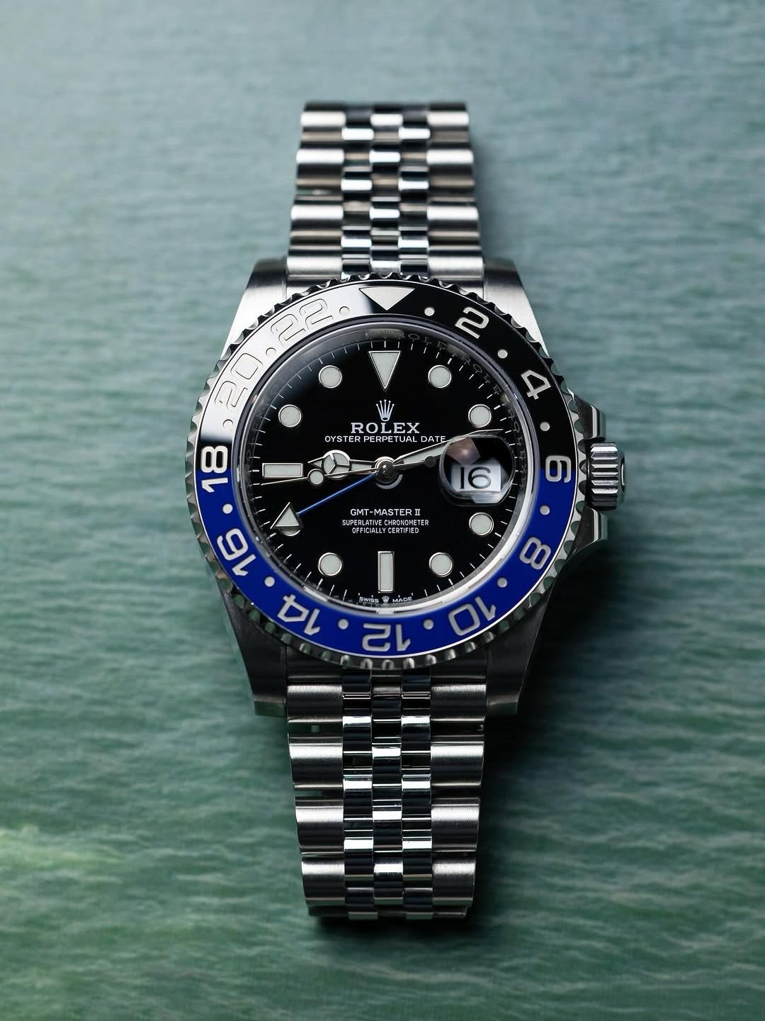 rolexworld_ 게시물 이미지: The GMT Master II “Batgirl”. Ref. 126710BLNR....