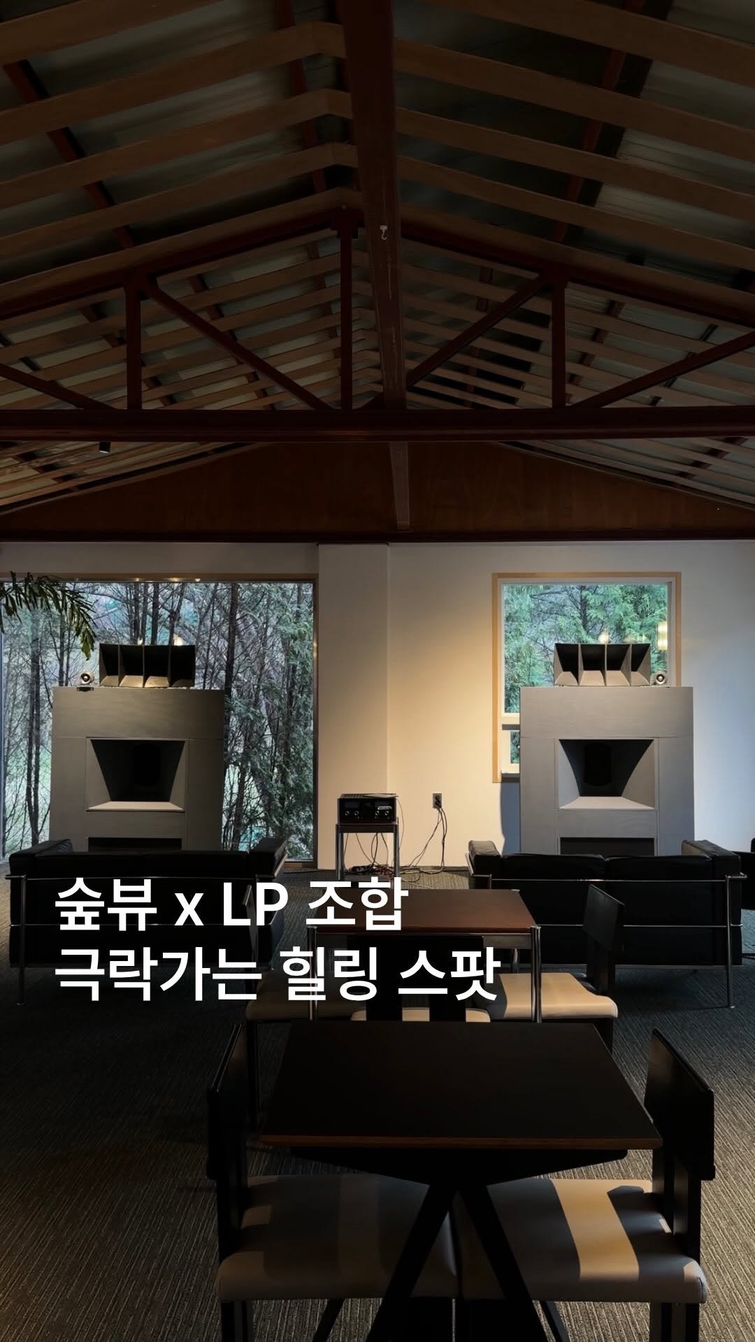 romantic.collector 게시물 이미지: 숲뷰 x LP 조합, 극락 힐링 스팟🌿🤍

용인 고기리 끝자락에 숨겨진...