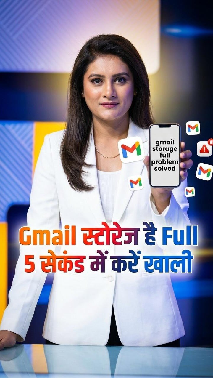 romita_tiwari_17 게시물 이미지: 😳 Gmail storage FULL ho gaya?
3 codes se 5 sec...