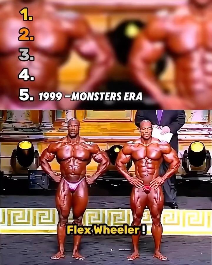 ronniecoleman8 게시물 이미지: Top 5 Mr Olympia Wins 🏆
Rank your top three in...