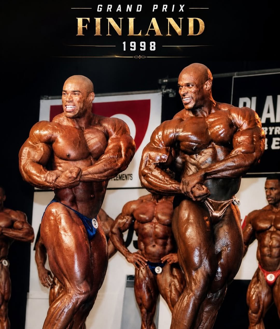 ronniecoleman8 게시물 이미지: .
1998 Grand Prix Finland 
Held in Helsinki,...