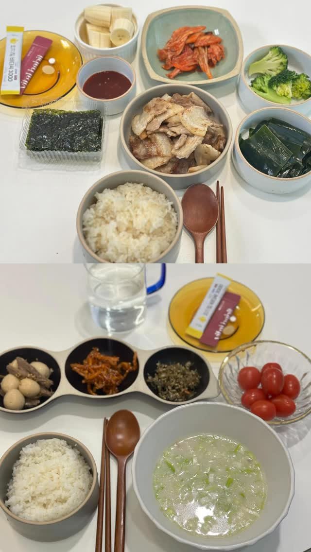 roro_fit_ 게시물 이미지: 1차 딸은 차타고 가믄서 먹으라고 라이딩도시락
2차 아들은 키성장 힘써야해서...