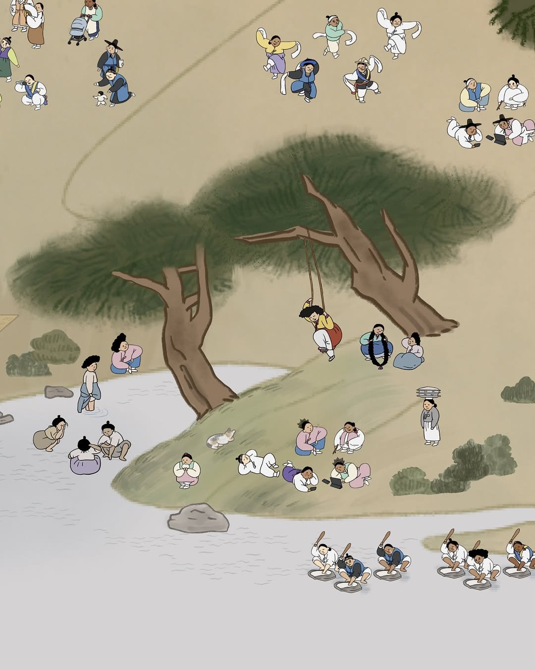 Photo by 궁중문화축전 on November 04, 2025. May be an illustration of duck and text.