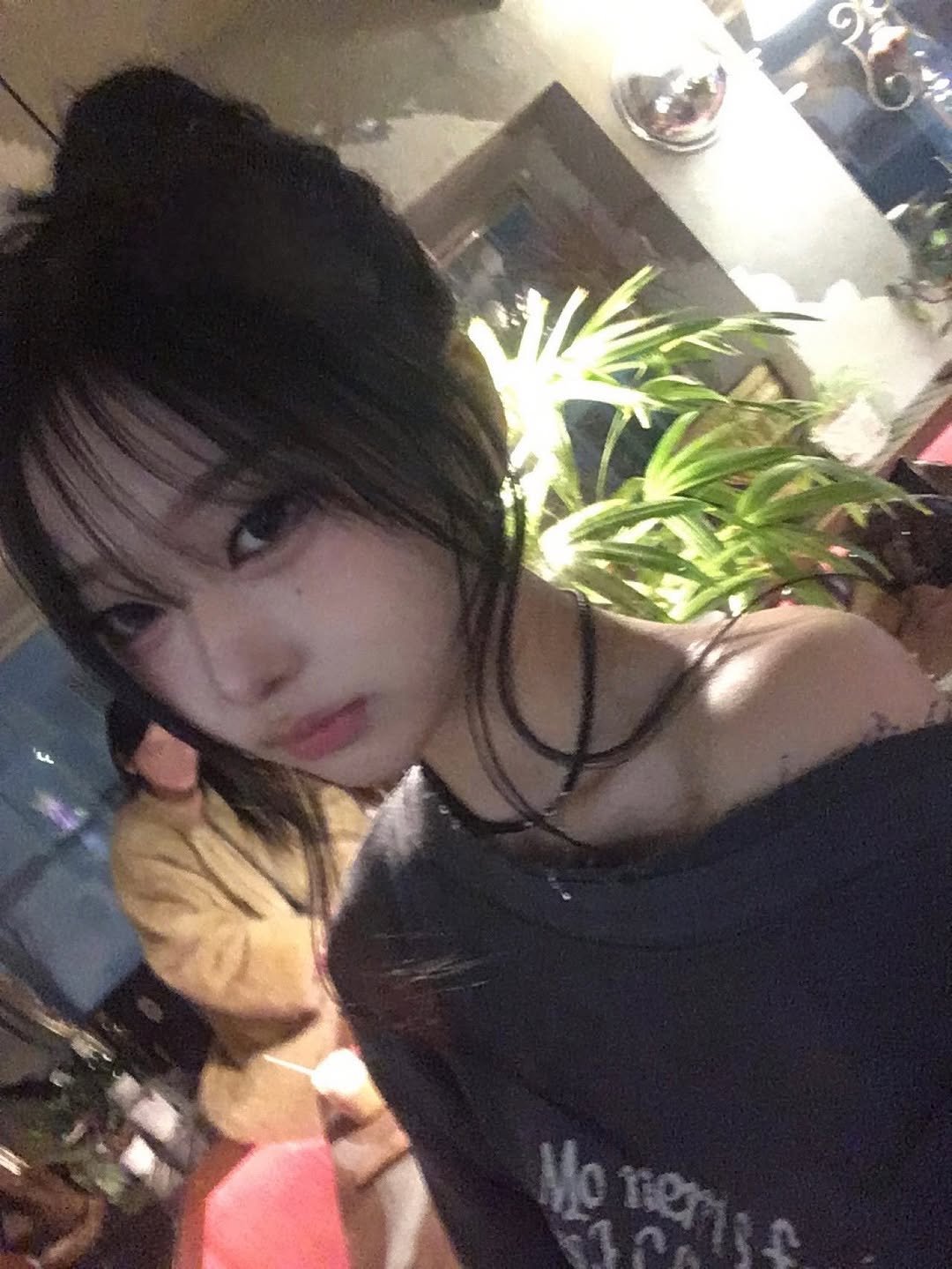 Photo by 예령 on February 09, 2026. May be an image of one or more people, hair and text.