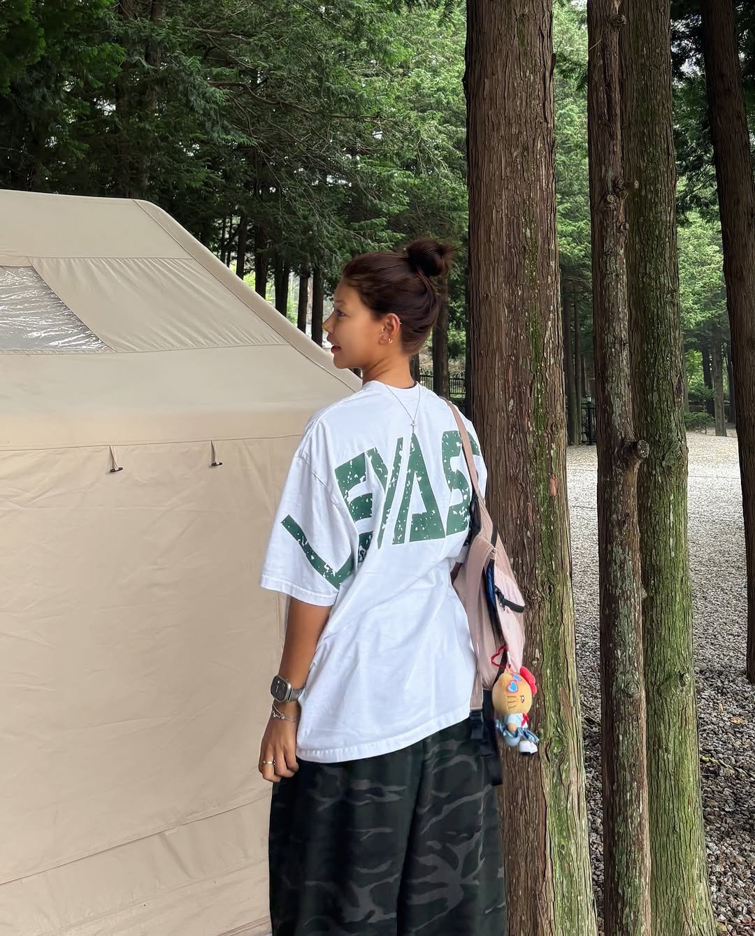 rrin___175 게시물 이미지: Green💚⛺️

나무들 사이에 우리텐트 하나 
낭만 엄청났던 이번...