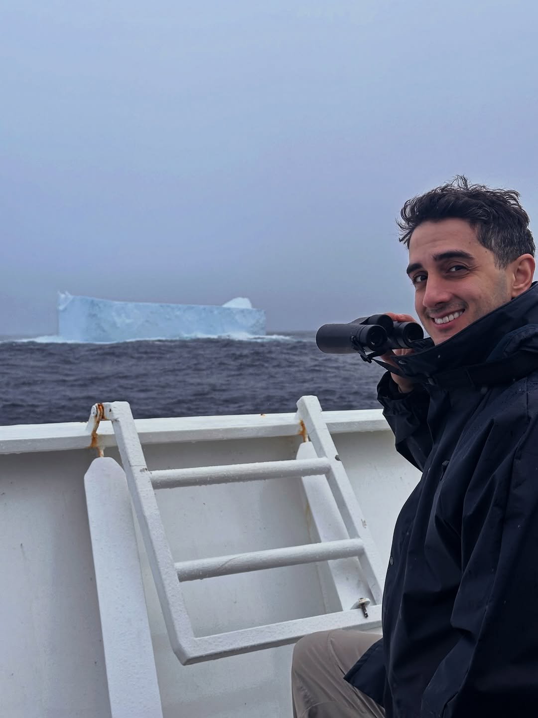 Photo by Ruhi Çenet on April 04, 2026. May be an image of arctic and text.