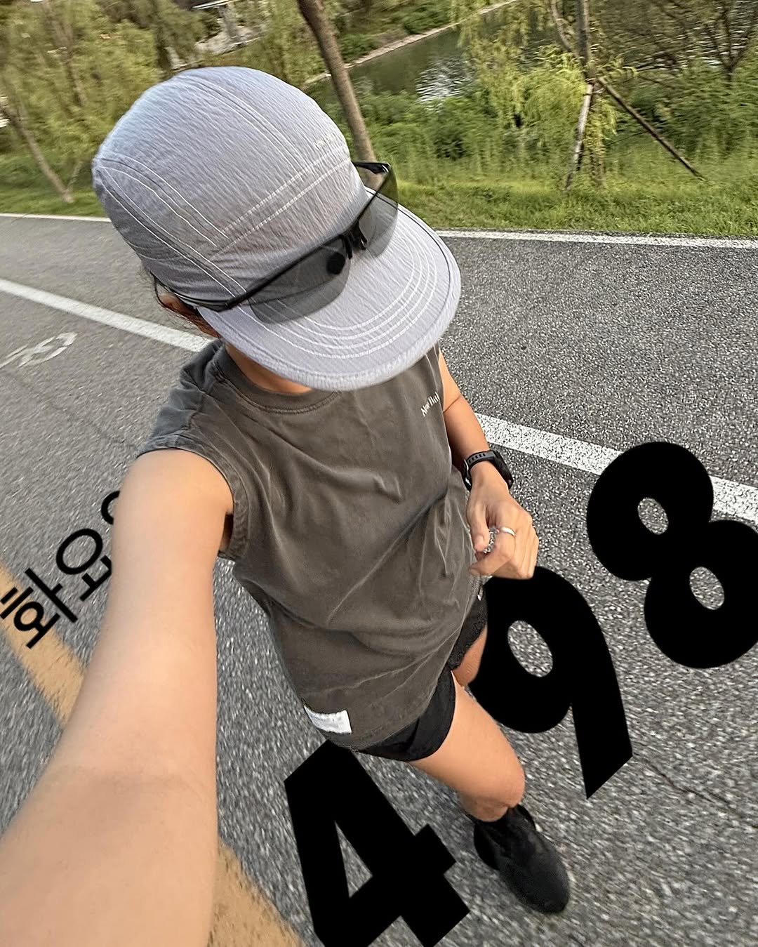 run_runjin 게시물 이미지: 5키로 된줄알고 눌렀는데…이론…
5키로나 4.98키로나 무슨...