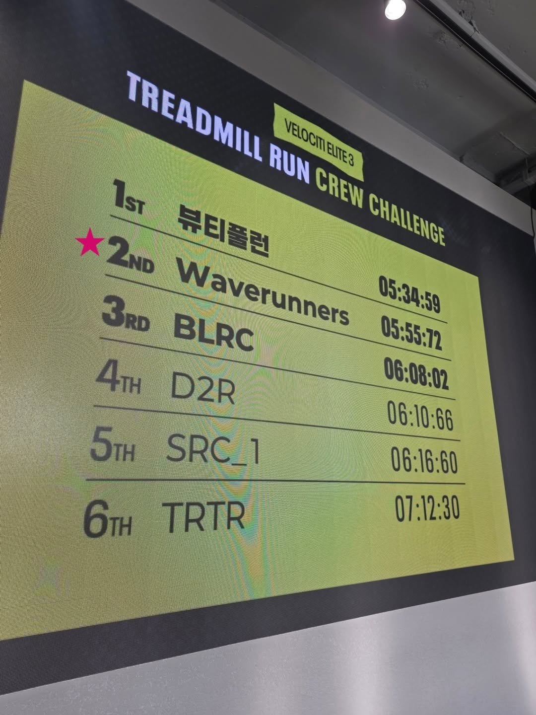 running_pilajeong 게시물 이미지: 🏁26.05.16 <TREADMILL RUN CREW MATCH>
크루원들이랑...