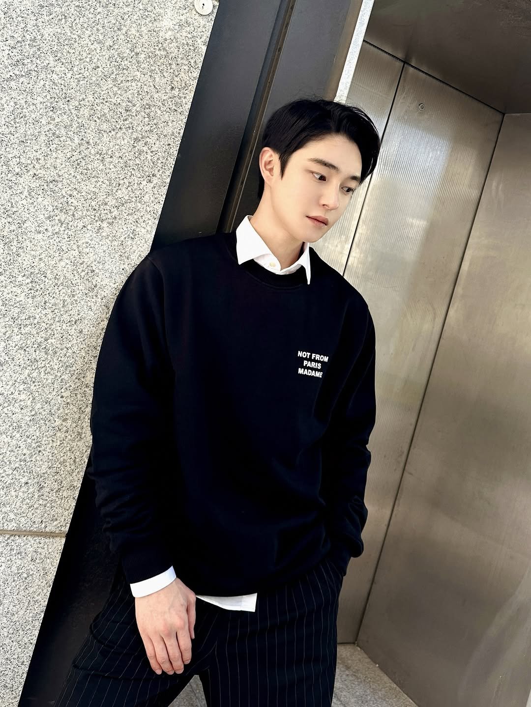 Photo by Injun You on October 24, 2025. May be an image of bolo tie, top and text that says 'NOT FROM ROM PARIS MADAME'.