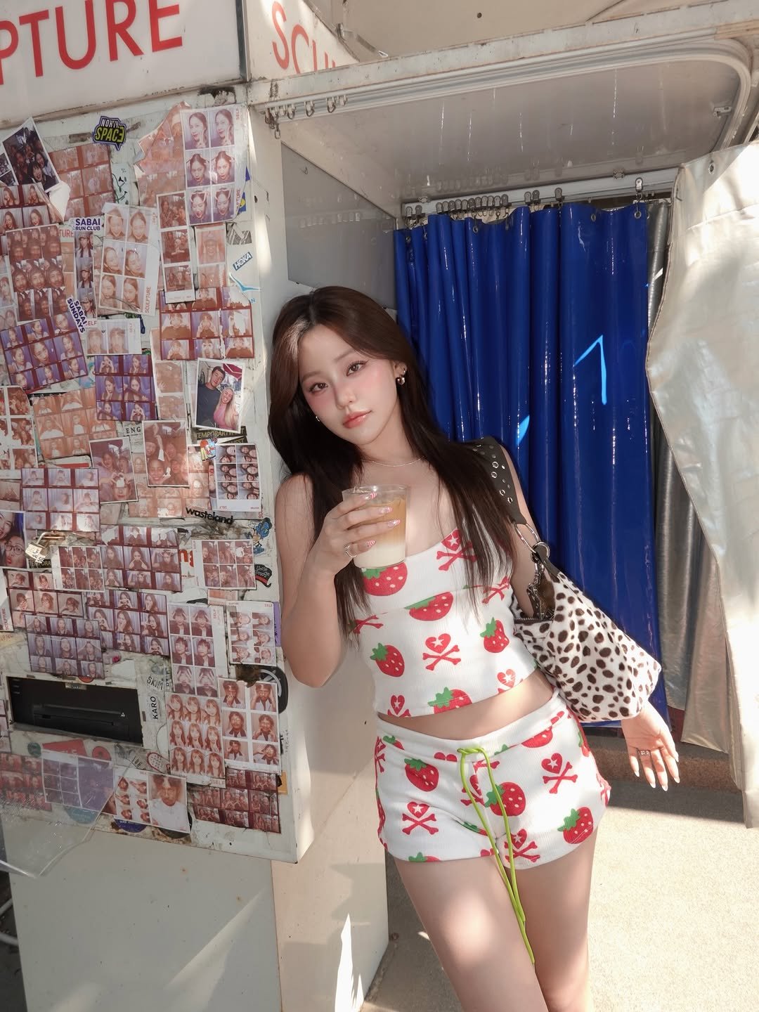 Photo shared by 령령 𝐑𝐲𝐞𝐨𝐧𝐠𝐫𝐲𝐞𝐨𝐧𝐠 ♡⁼³₌₃ on December 31, 2025 tagging @hieta_official. May be an image of sleepwear, bra, shorts and text.