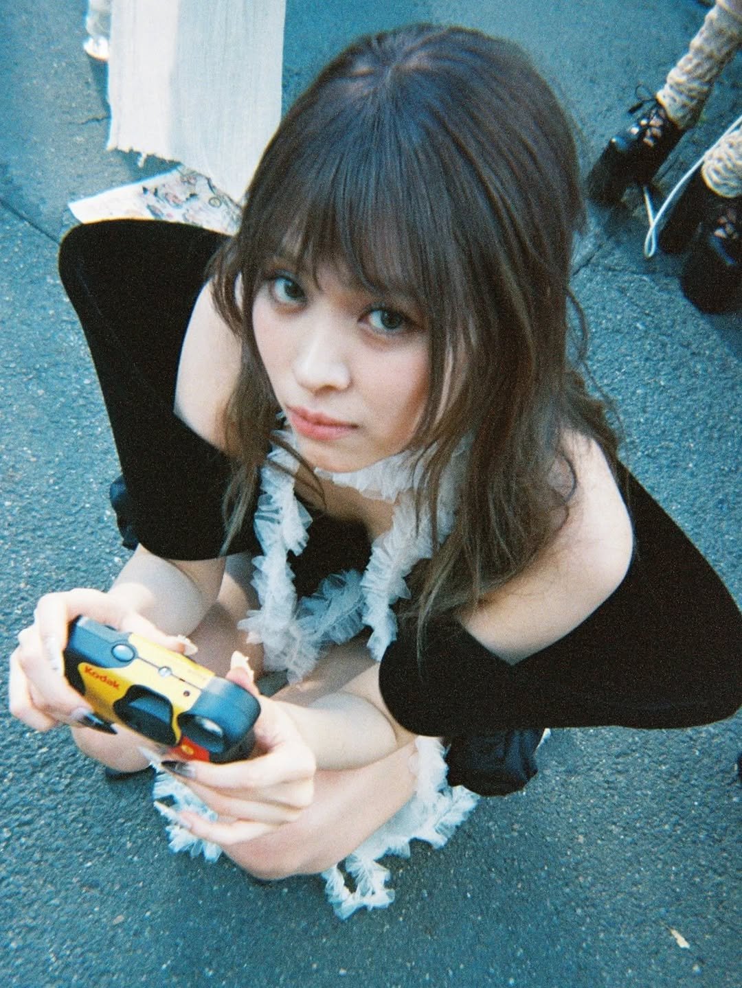 Photo by ITZY RYUJIN (신류진) on November 08, 2025. May be an image of one or more people, hair and text.