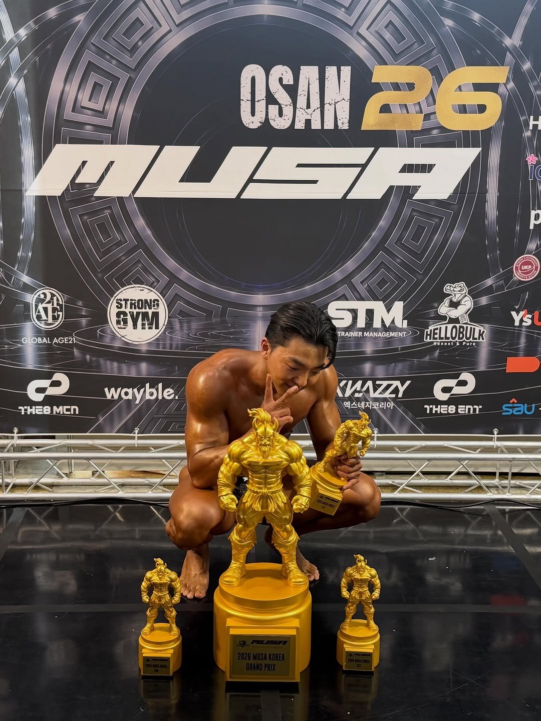 ryun_seo 게시물 이미지: MUSA 오산 
머슬모델 오픈 그랑프리🏆
스포츠모델 에이지🥇
스포츠모델...