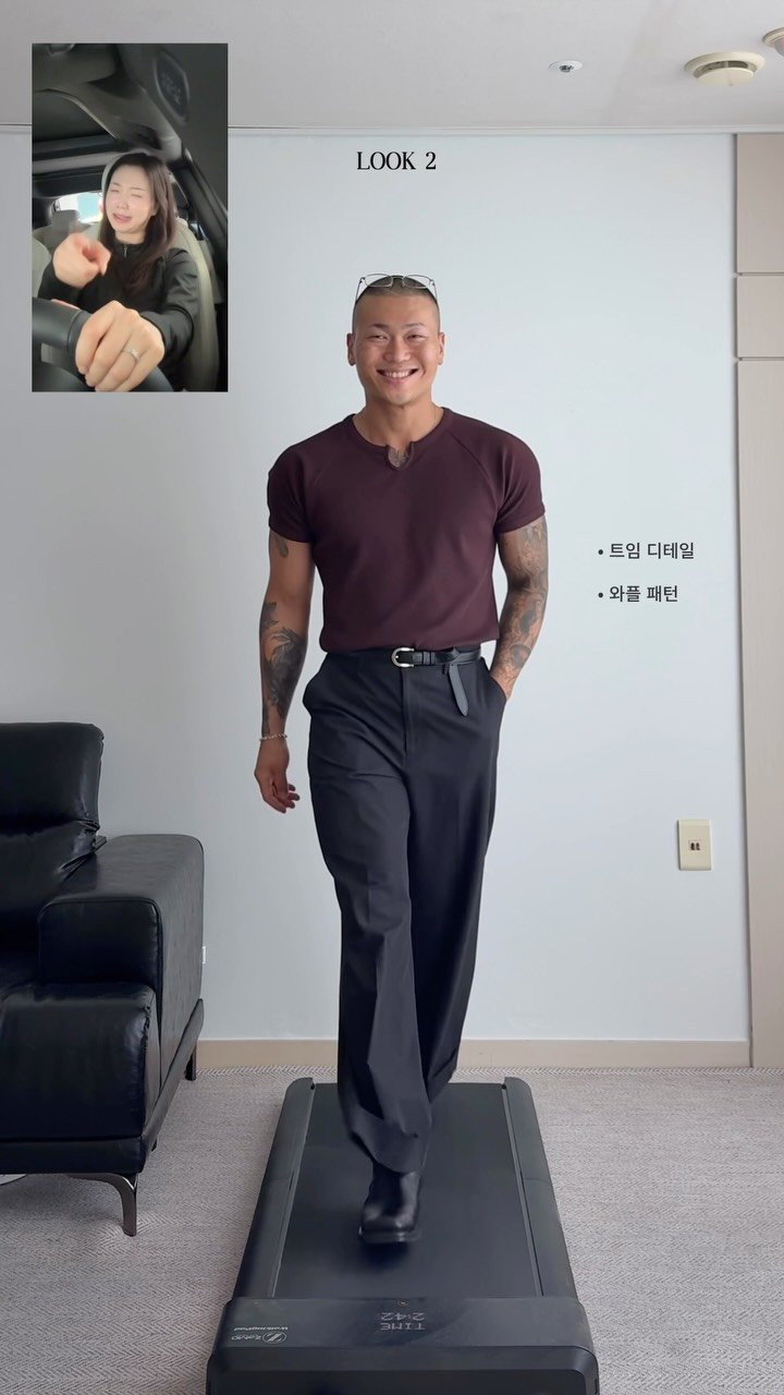 s.tone__iron 게시물 이미지: 그래서 상의는 몇 번 코디? 
⠀
⠀
✔️코디 정보는
룩앳스톤 홈페이지 >...