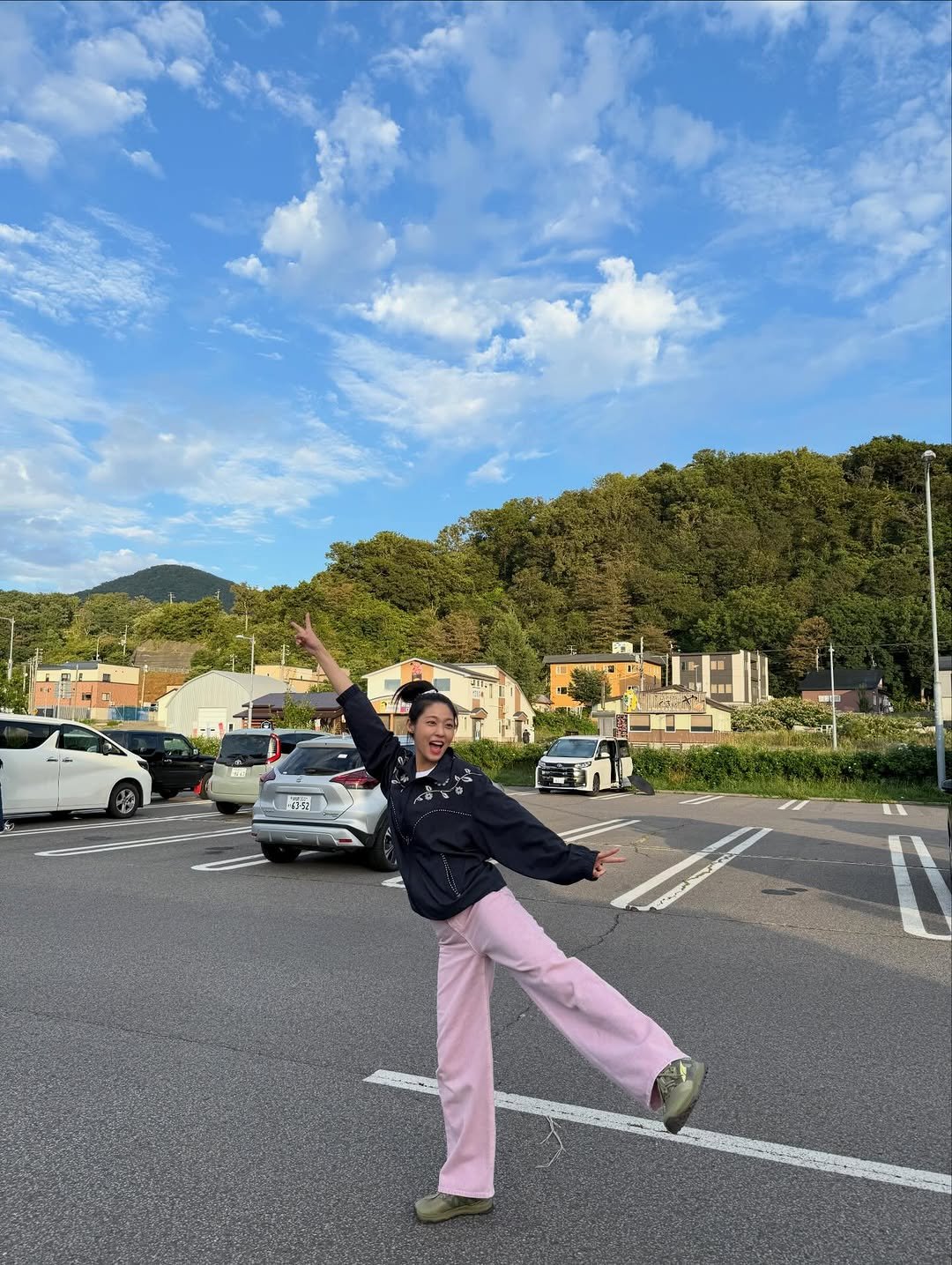 Photo by 김설현 on December 14, 2025. May be an image of cloud, street, road and text.